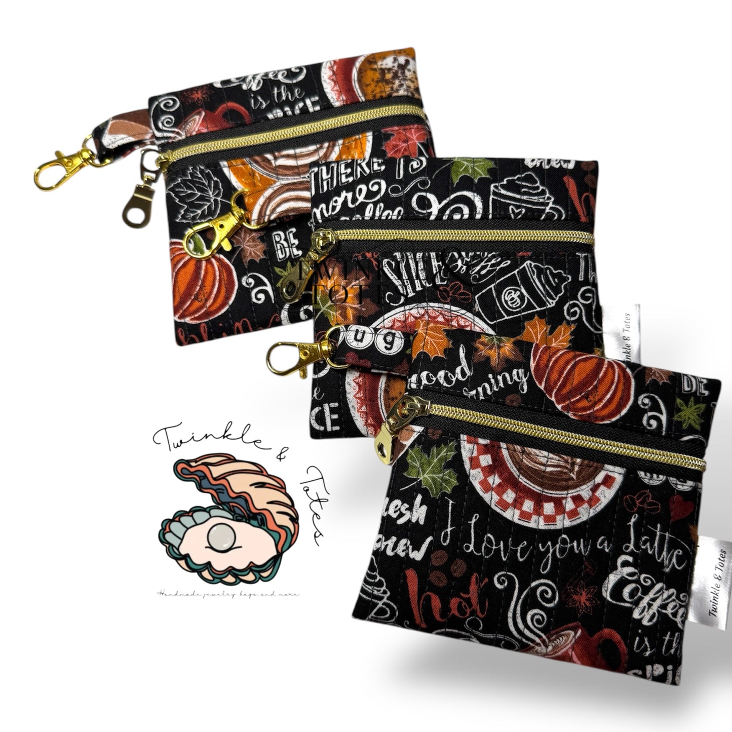 Pumpkin Latte Coin Purse