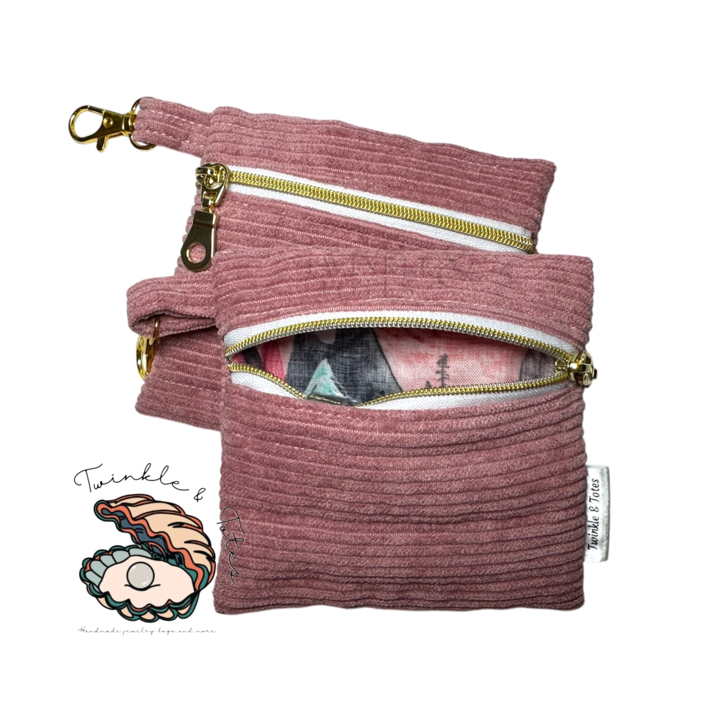 Blush Ridges Coin Purse