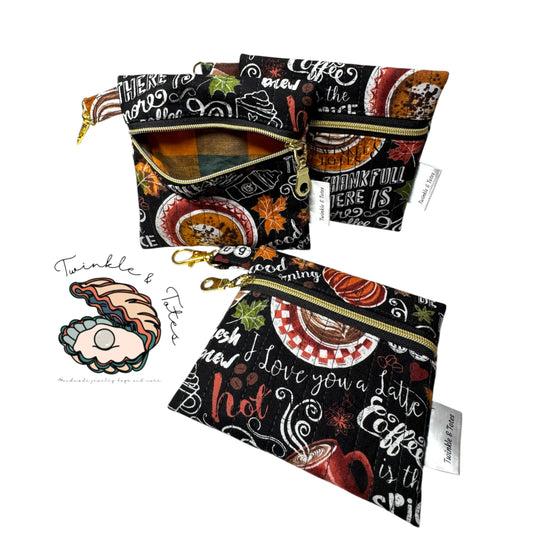 Pumpkin Latte Coin Purse